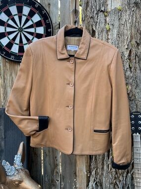 Vintage Windsor Lamb Leather Jacket